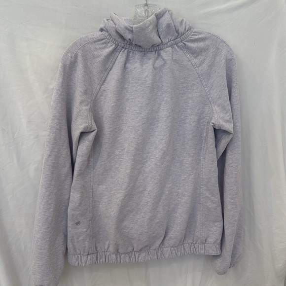 Lululemon After All Pullover | Size 6 in weathered cool breeze Lulufanatics - Picture 8 of 10